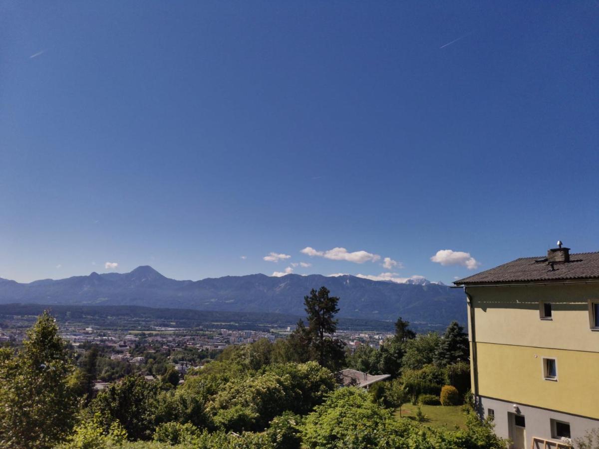 Panoramablick Exklusiv Apartment Villach Bagian luar foto