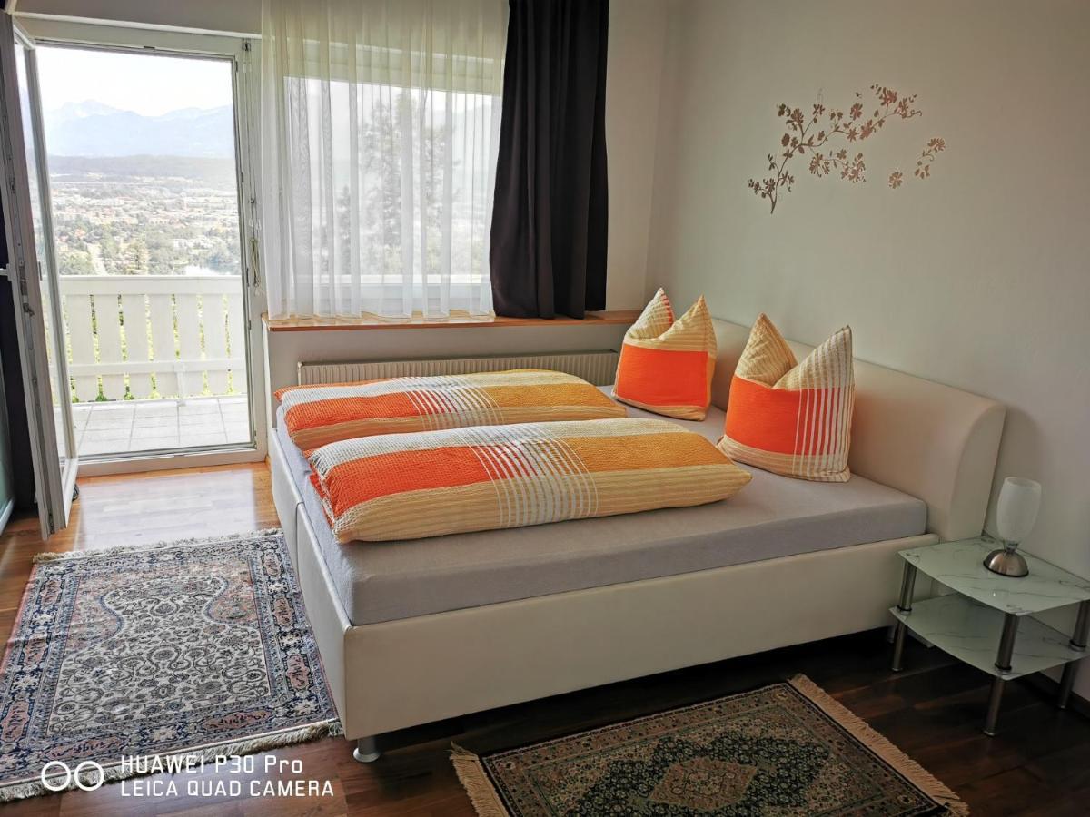 Panoramablick Exklusiv Apartment Villach Bagian luar foto