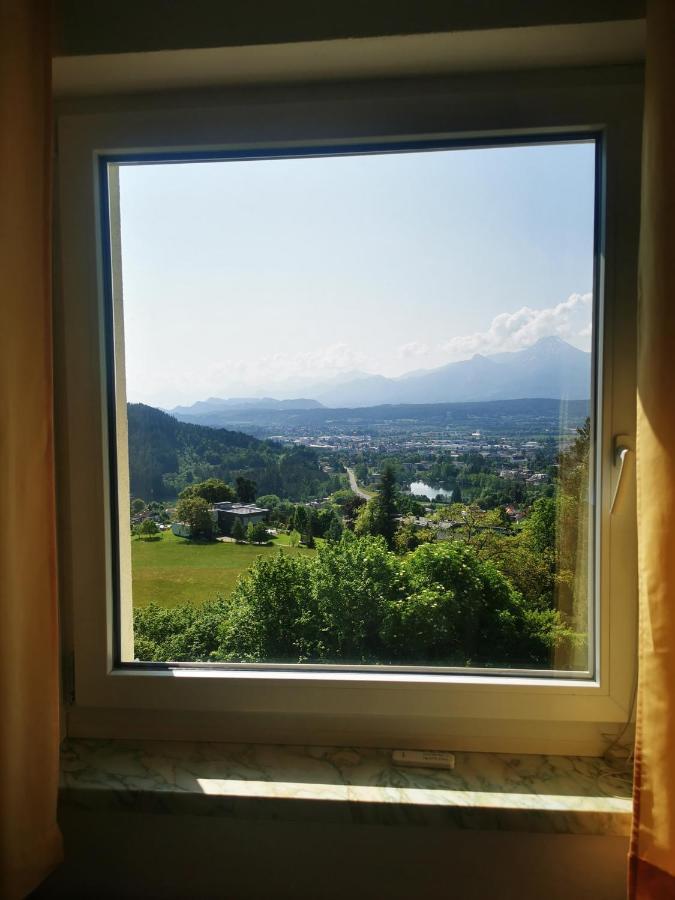 Panoramablick Exklusiv Apartment Villach Bagian luar foto